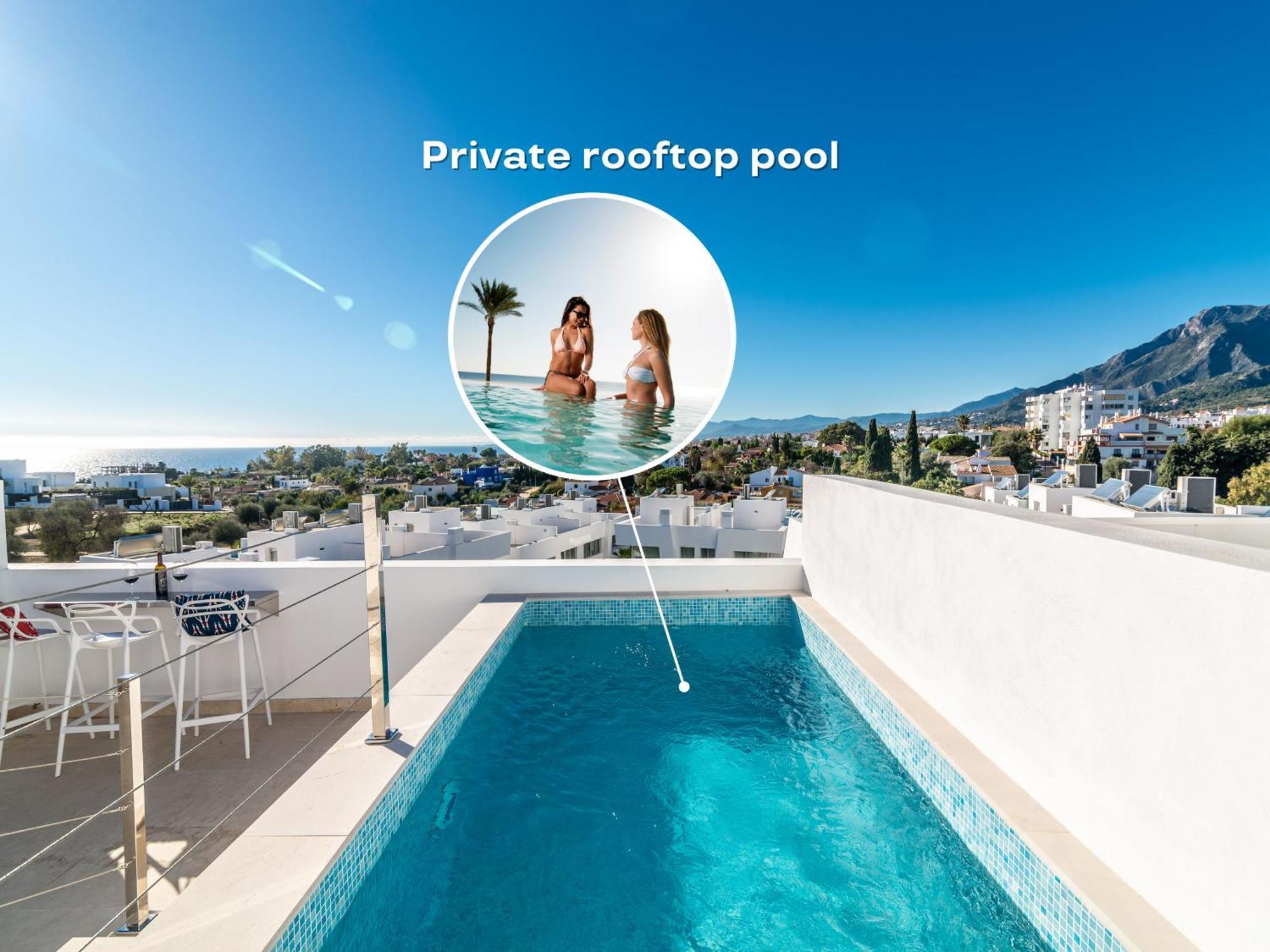 Vacation Marbella I Casa Isabel, Private Pool With Infinity Views, Bbq, New Built, Luxury Condo, Top Location Zewnętrze zdjęcie